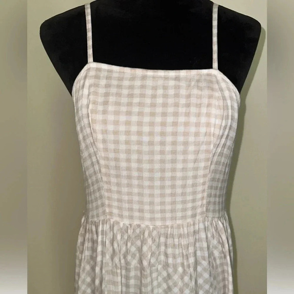 Japna Checkered Midi Dress - Picture 3 of 6